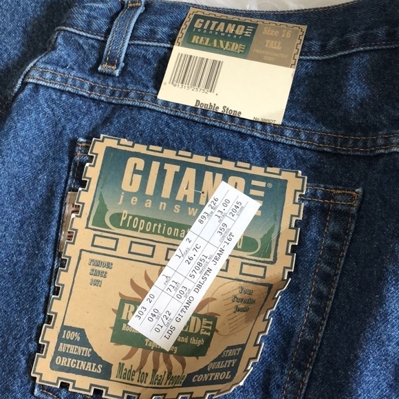 Vintage Gitano Jeans size 16T waist 32” NWT - Picture 4 of 11